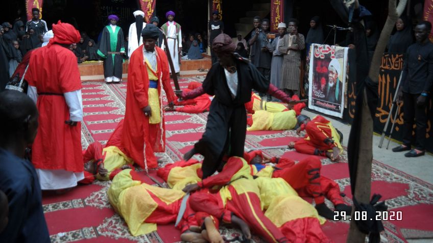 ashura mourning session in kano on on day 9